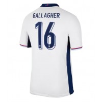 Fotbalové Dres Anglie Conor Gallagher #16 Domácí ME 2024 Krátký Rukáv